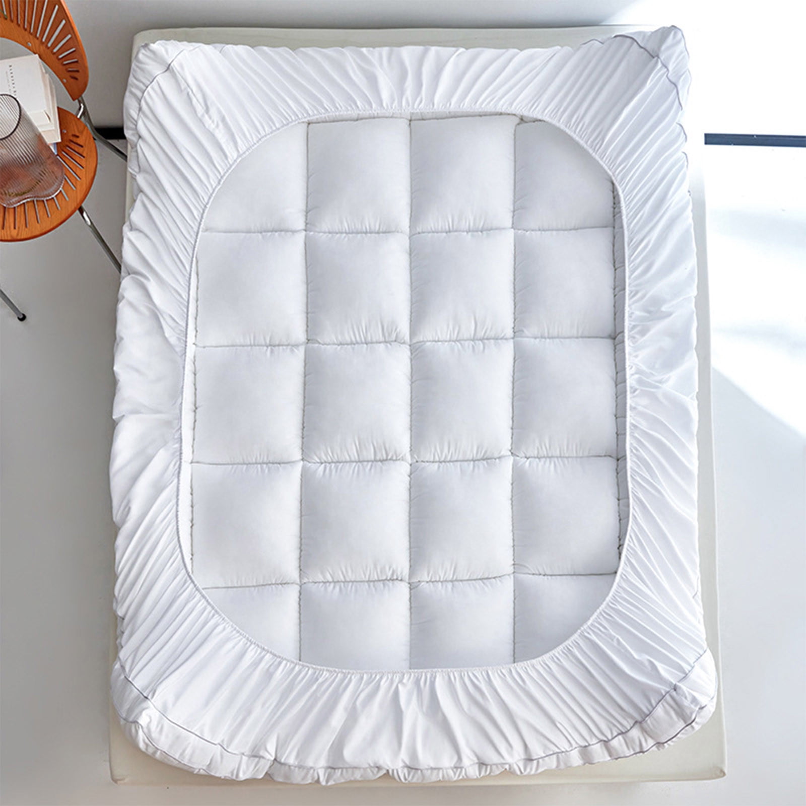 West Month Mattress Topper Twin Size,Premium Quilted 1000Gsm Extra Thick Mattress Topper,Twin Mattress Topper,Mattress Topper Twin,Twin Bed Mattress Topper,Mattress Topper Twin Size Bed