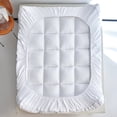thumbnail image 4 of West Month Mattress Topper King Size,Premium Quilted 1000Gsm Extra Thick Mattress Topper,Bed Toppers King Size,Cooling Mattress Topper King,Westmonth Mattress Topper, 4 of 9