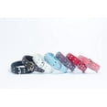 thumbnail image 3 of ATHENS Leather Dog Collar Multi- Row Rhinestones, 3 of 3