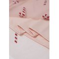 thumbnail image 4 of CHICWISH Women Christmas Shimmer Candy Cane Print Mesh Tulle Midi Skirt Cute High Waist A-Line Casual Holiday Skirts Pink, 4 of 8