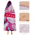 thumbnail image 4 of My Hero Academia Himiko Toga Wearable Blanket Cloak Arctic Velvet Hooded Blanket Soft Fuzzy Hoodie Blanket Cape for Adults Kids 50"x60", 4 of 8