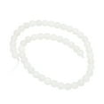 thumbnail image 4 of Jewelry Making Beads, White Jade Beads Natural Stone  For Earring Rings, 4 of 8