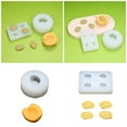 thumbnail image 2 of Silicone Mold for Crafting 3D Apricot Shape Fondant Cake Chocolate Baking Mould, 2 of 9