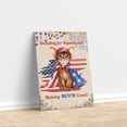 thumbnail image 3 of Republican Abyssinian Making Meow Count Election 2024 Vertical Matte Canvas Poster Cat Lover Kitten Owner Gifts Wall Art Home Decor - 01002, 3 of 5