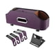 thumbnail image 2 of Organizador de asiento trasero de coche, porta pañuelos, universal, para 2 vasos y bebidas, para niños Violeta, 2 of 7