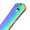 Rainbow Titanium, variant on Dispatch 4.5” Folding Pocket Knife with Stainless Steel Handle and Clip, 3Cr Brushed Finish Blade, Rainbow