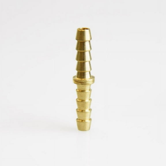Brass 3/16 in. D X 3/16 in. D Hose Mender 1 pk