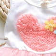 thumbnail image 4 of Gyratedream 6M-3T Baby Girls Lace Tutu Wedding Bridesmaid Princess Dress Petal Tulle Sundress, 4 of 6