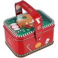 thumbnail image 3 of Christmas Tinplate Box Cookie Container Chocolate Tea Snacks Treat Small Gift Box, 3 of 3