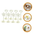 thumbnail image 6 of Toyvian 8Pcs Golden Metal Card Holder Clips for Table Number Signs Wedding Place Card Displays, 6 of 8