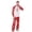 Men-Red, variant on REORIAFEE Matching Family Christmas Pajamas 2 Piece Big and Tall Loungewear Long Sleeve Top Pant Plaid Soft Sleepwear Red M-3XL