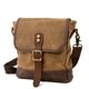 thumbnail image 2 of Bolsos de mensajero de moda TANGJMXG para hombres Lona y cuero, 2 of 5