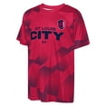 thumbnail image 2 of Youth Outerstuff  Red St. Louis CITY SC Sheer Thrill T-Shirt, 2 of 3