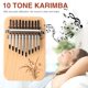 thumbnail image 5 of Kalimba 10 Key Kalimba Finger Thumb Piano Keyboard Instrumento de percusión (Amarillo) Likrtyny Para Estrenar, 5 of 6