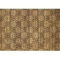 thumbnail image 1 of Ahgly Company Indoor Rectangle Abstract Brown Contemporary Area Rugs, 7' x 10', 1 of 4