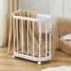 thumbnail image 3 of Large Capacity Dirty Clothes Basket with Wheels, Slim Versatile Laundry Hamper with Sturdy Metal Frame, 3 of 5