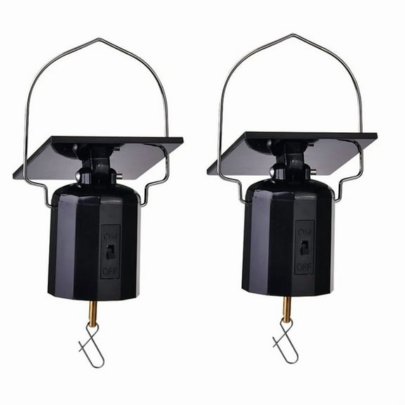 Solar Powered Wind Spinner Motor with Hook No Batteries Requireds Hanging Rotating for Outdoor Garden Patio