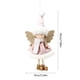 thumbnail image 3 of Decoraciones de muñecas colgantes navideñas - Muñeca Angel Girl de 7 pulgadas con alas para árbol, ventana o habitación - Adorno de tela azul, blanco o rosa, 3 of 6