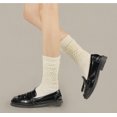 thumbnail image 5 of 3Pairs  Women's Slouch Socks - Thigh High Scrunch Socks, Soft Breathable, Value Bulk Assortment, Fits Shoe Size 5-11, 5 of 7