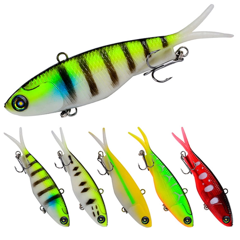 SPRING PARK 9/11cm New Bait Fish Lure Fishing Lure Silicone Soft Bait  Artificial SwimBait with Hook 