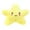 Yellow, variant on Dog Bite Squeaky Toys Smile Star Cute Stuffed For Small Medium Dog Pet Biting BB Sound Chew Squeaker Toys Squeaky Toys Plush Games