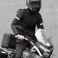 thumbnail image 3 of Meterk Men Motorcycle Rain Suit Reflective Waterproof Rain Jacket and Pants Rain Gear for Bike Riding Cycling Camping Hiking, 3 of 7