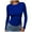 Dark Blue, variant on felwors Women's Long Sleeve Shirts，2025 Casual Basic Going Out Crop Tops Slim Fit Tight Y2K Clothes Khaki, S
