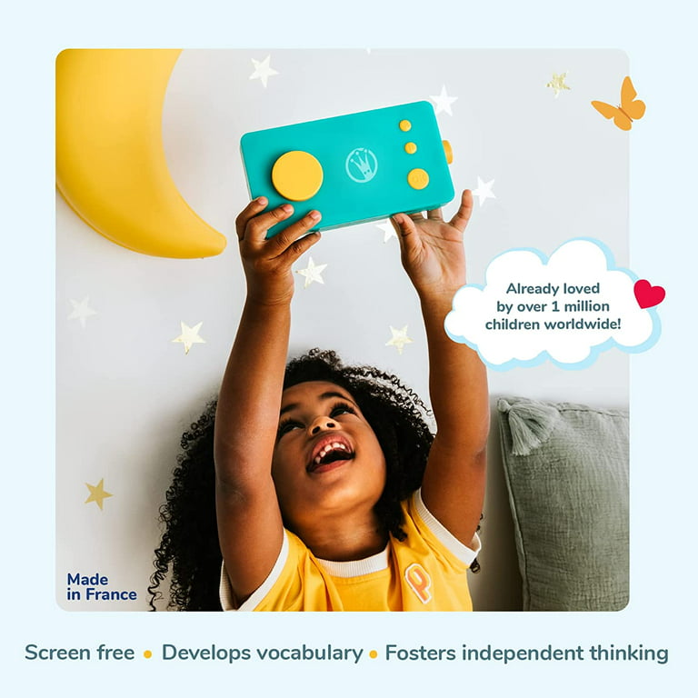 Lunii - My Fabulous Storyteller - Children Craft Their own Audio Stories -  Screen-Free Educational Toy - Kids Toys - English Version