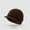 Coffee4#, variant on Caywon Women Solid Color Faux Bucket Hat Winter Warm Windproof Soft Stretch Fisherman Hat Casual Outdoor Packable Winter Soft Cute Fuzzy Fisherman Cap