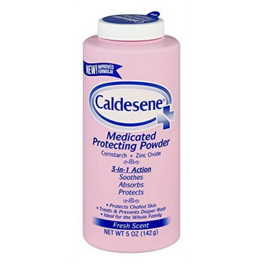 Caldesene Medicated Protecting Powder with Zinc Oxide & Cornstarch, 5 oz