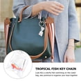 thumbnail image 4 of Minkissy Key Chain Fish Tank Keychain Resin Orange 1Set Organize Keys, 4 of 6