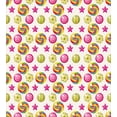 thumbnail image 3 of Dessert Duvet Cover Set, Yummy Candy Rainbow Swirl Lollipop with Stars Vibrant Design, Decorative 2 Piece Bedding Set with 1 Pillow Shams, Twin Size, Multicolor, by Ambesonne, 3 of 3