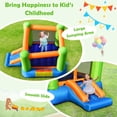 thumbnail image 3 of Casa inflable JIMUOO 250 cm con tobogán para niños – Exterior, 3 of 9