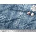 thumbnail image 3 of Soimoi polyester Crepe Fabric Aztec Southwestern Printed Fabric 1 Yard 42 Inch Wide, 3 of 3