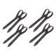 thumbnail image 4 of VERDANVERSE 4Ud Banda Ajustable De Silicona Para Gafas De Natación Uso En Casa Color Negro, 4 of 8