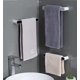 thumbnail image 4 of Toallero autoadhesivo Toallero montado en la pared Toallero de baño Estante Portarrollos Gancho para colgar Organizador de baño (sección larga-gris (46,5 cm)) ER, 4 of 5