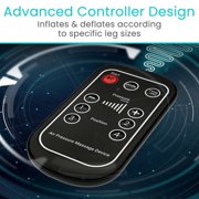 Vive Leg Compression Recovery System – Air Massage Boots for Athletes, Circulation & Pain Relief – Sequential Compression Device (SCD) for Swelling, Cramps, Lymphedema & Relaxation