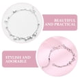 thumbnail image 3 of Pulsera de estrella de doble capa de 2 piezas, plata de ley 925, delicada joyería de cuentas apilables para adolescentes y mujeres, longitud ajustable., 3 of 7