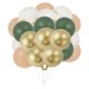 thumbnail image 1 of Globos de látex únicos para fiestas con cinta, globos de helio redondos de 10 pulgadas para bodas, graduaciones y cumpleaños, 20 piezas, 1 of 6