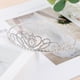thumbnail image 3 of FRCOLOR 2 UNIDS BODA RHINESTONE RHINESTONE TIARA / CRONDA / DENO DE LA CUERDA / LAZO DE PELO CON PEBLE PEG (astilla), 3 of 7