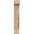 thumbnail image 2 of Ekena Millwork 5 1/2"W x 22"D x 34"H Traditional Block Smooth Bracket w/ Offset Brace, Douglas Fir, 2 of 25
