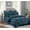 Navy Blue, variant on 8 PC Comforter Set ,Flat Sheet,Fitted Sheet,2 Pc Pillowcase , 2 pc Shams,Bedskirt and Comforter Icluded, Full/Queen, Chocolate