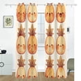 thumbnail image 2 of Cute Pineapples Room Blackout Cutrains Original Design Summer Thermal Insulated Curtain for Home, Living Room, Bedroom, Offices, Kitchen 84 x 55 Inch x 2 Panels, 2 of 4