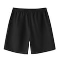 thumbnail image 3 of Plebaso Men's Elastic Waist Drawstring Casual Shorts Loose Summer Outdoor Vacation Shorts with Pockets, 3 of 5