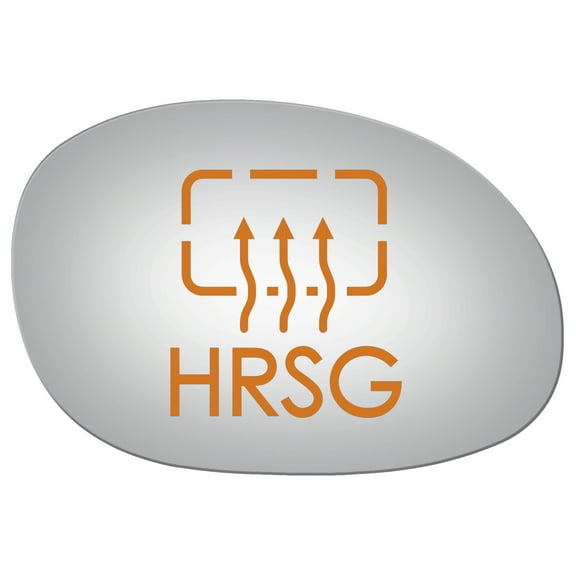 Burco 3784HRSG Passenger Side Convex Replacement Mirror Glass for Chrysler