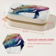 thumbnail image 5 of Whale Velvet Portable Earring Organizer Box with Removable Compartment - Ideal Travel Organizer and Jewelry Box Gift, 5 of 7