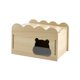 thumbnail image 1 of Escondite para hámster, casa para hámster de madera, casita para jerbos con ventana, casita para hámster y escondite con cajón, extraíble, 1 of 9