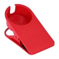 thumbnail image 4 of Pince de Coupe, Ouverture Latérale Rouge Porte-Gobelet de Conception d'Ouverture Inférieure Portable Durable pour Accessoire de Bureau pour Table de Jeu Informatique, 4 of 8