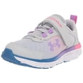 thumbnail image 2 of Under Armour Unisex-Child Pre School Assert 9 Wide Alternate Closure Running Shoe, 2 of 7