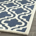 thumbnail image 3 of Safavieh Cambridge 6' Carré à la Main Tapis de Laine Touffeté, 3 of 4